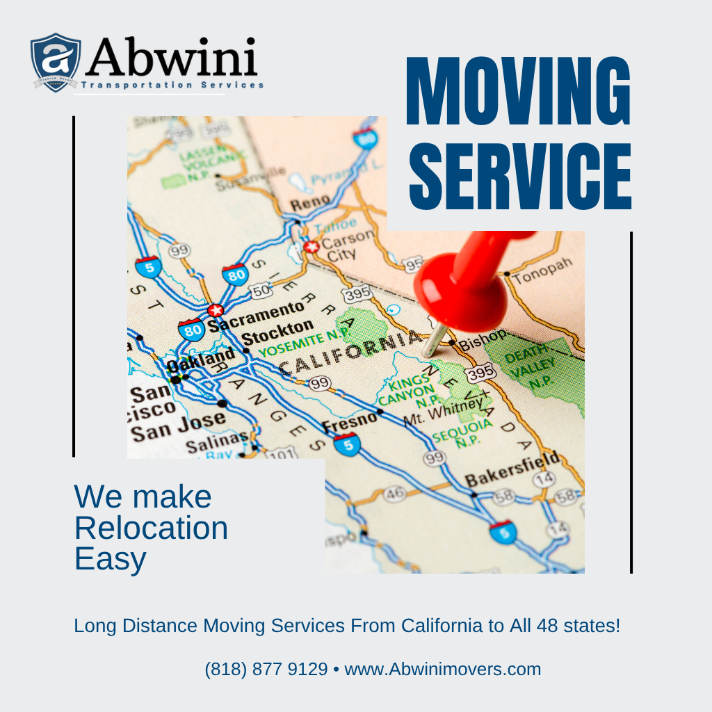 Abwini Transportation - Expert Long-Distance Movers from California